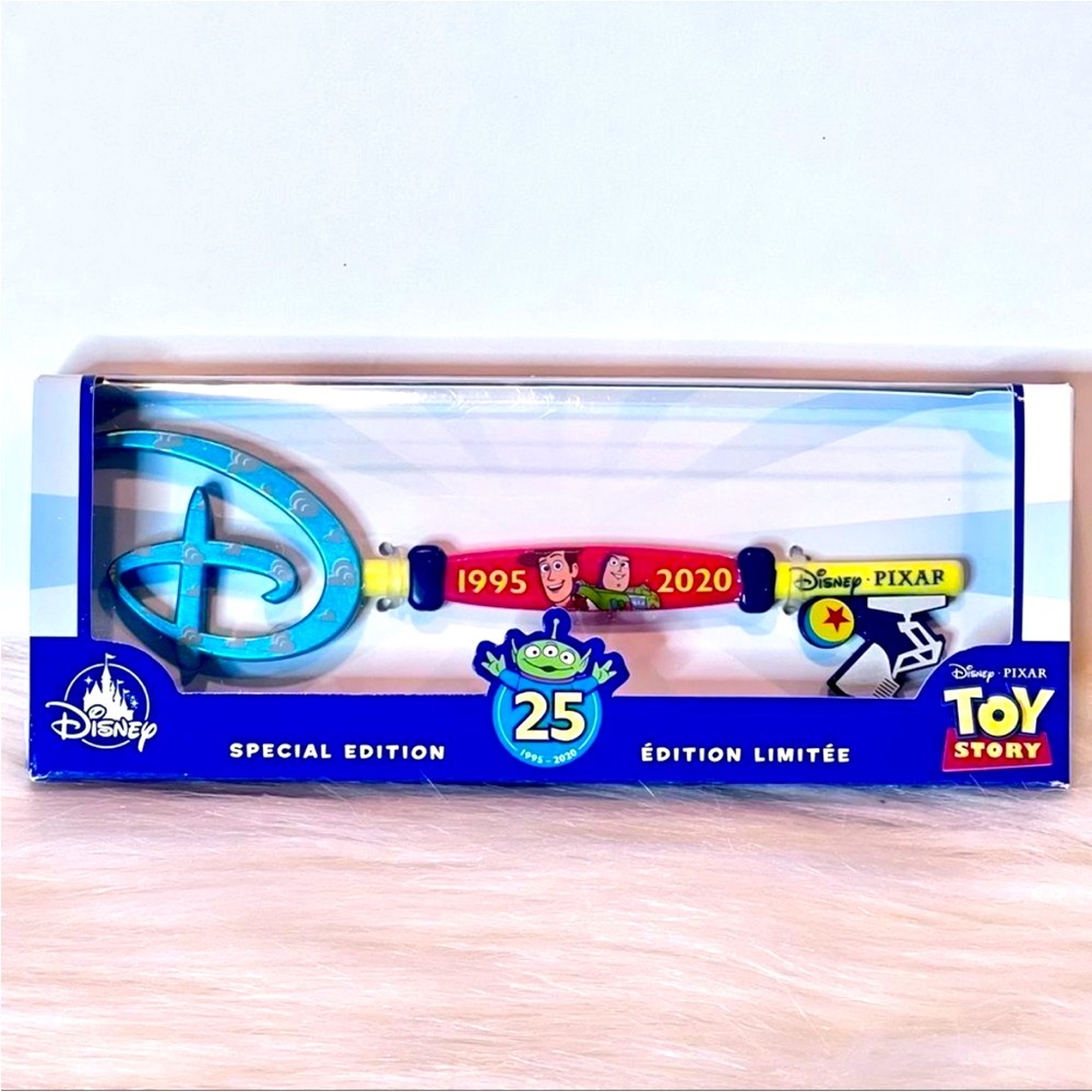 Toy Story 25th Anniversary Collectible Key Special Edition New DISNEY PIXAR